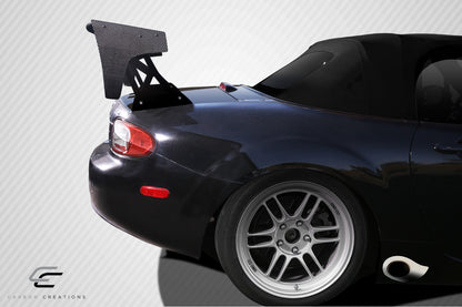Universal 66" Carbon Creations DriTech VRX V2 Short Wing Spoiler Complete Kit - 9 Piece - 113259