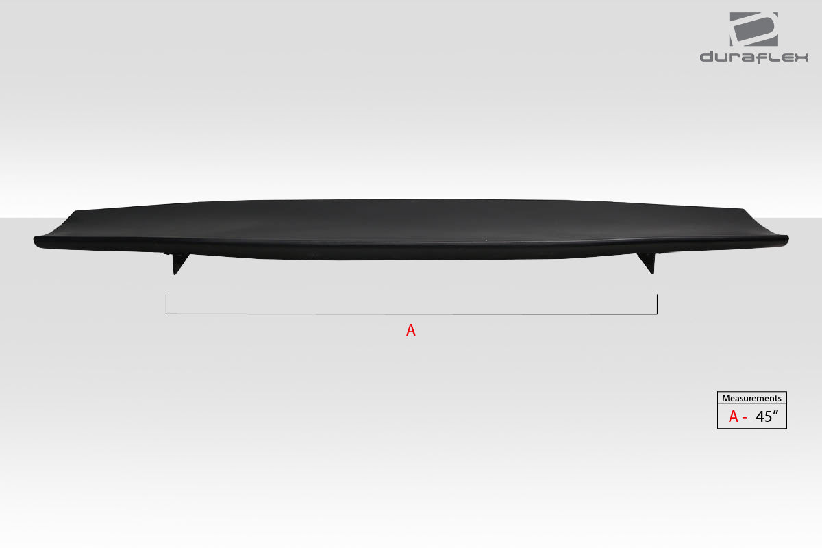 Universal 66" Extreme Dimensions Duraflex VRX V1 Tall Wing Spoiler Complete Kit - 9 Piece - 113260