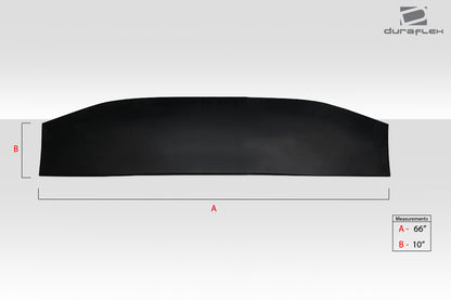 Universal 66" Extreme Dimensions Duraflex VRX V2 Tall Wing Spoiler Complete Kit - 9 Piece - 113262