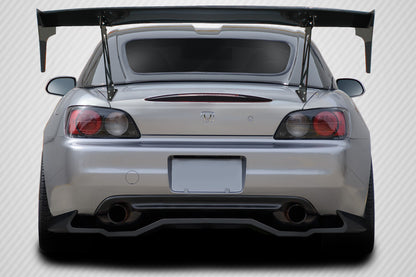 Universal 66" Carbon Creations DriTech VRX V2 Tall Wing Spoiler Complete Kit - 9 Piece - 113263