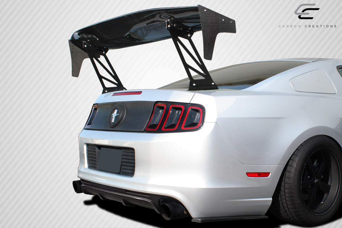 Universal 66" Carbon Creations DriTech VRX V2 Tall Wing Spoiler Complete Kit - 9 Piece - 113263