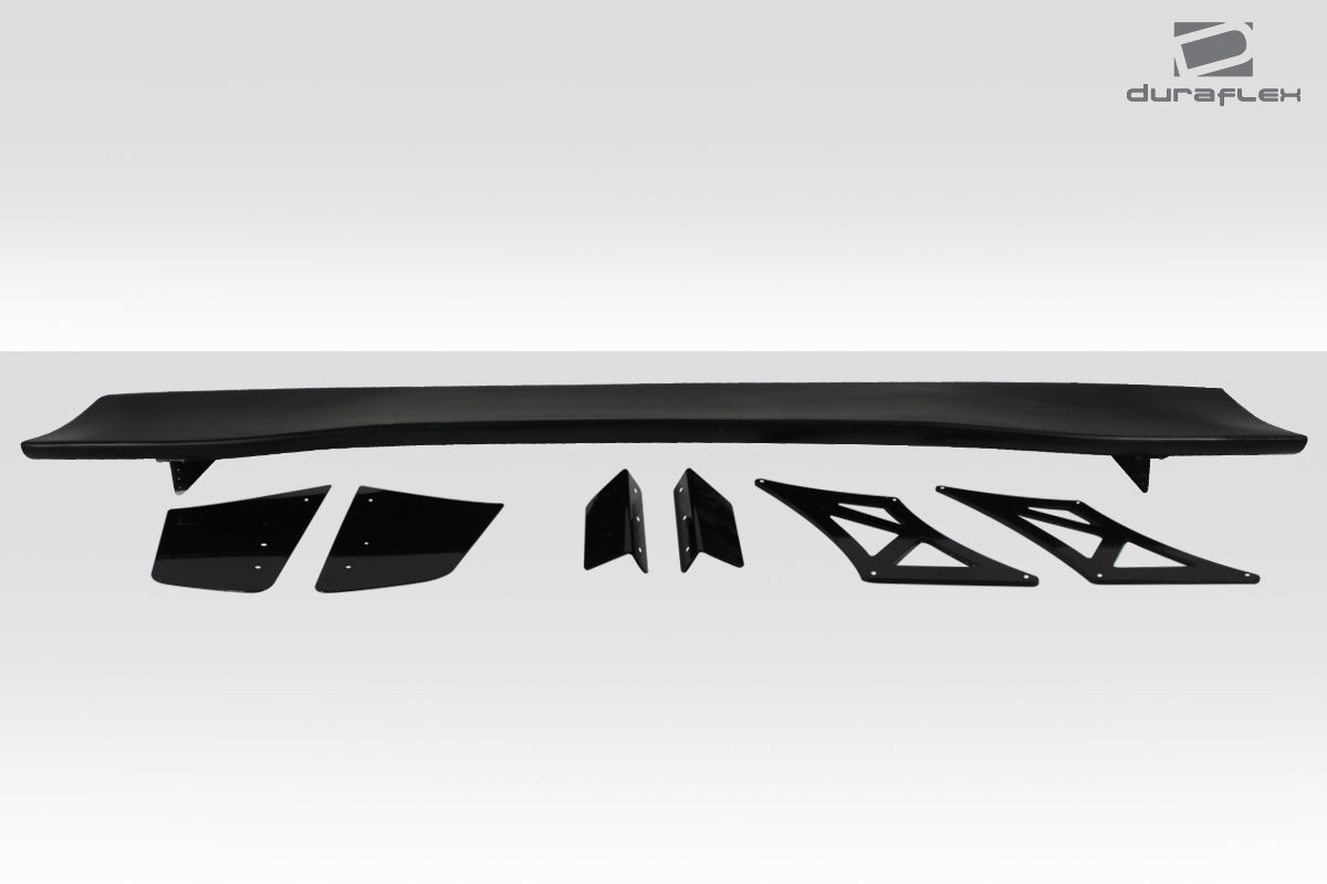 Universal 70" Extreme Dimensions Duraflex VRX V1 Short Wing Spoiler Complete Kit - 9 Piece - 113264