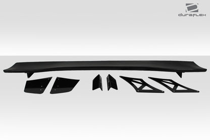 Universal 70" Extreme Dimensions Duraflex VRX V1 Short Wing Spoiler Complete Kit - 9 Piece - 113264