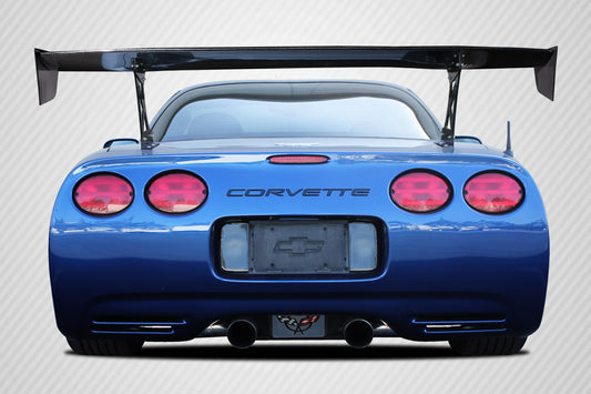 Universal 70" Carbon Creations DriTech VRX V1 Short Wing Spoiler Complete Kit - 9 Piece - 113265