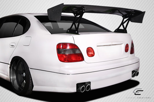 Universal 70" Carbon Creations DriTech VRX V1 Short Wing Spoiler Complete Kit - 9 Piece - 113265