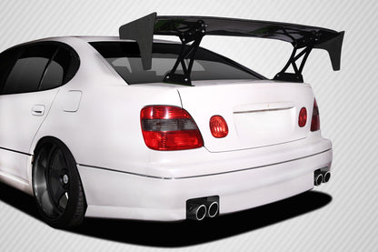Universal 70" Carbon Creations DriTech VRX V2 Short Wing Spoiler Complete Kit - 9 Piece - 113267