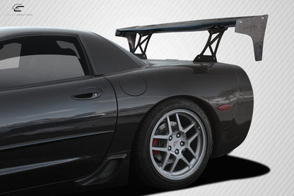 Universal 70" Carbon Creations DriTech VRX V2 Short Wing Spoiler Complete Kit - 9 Piece - 113267