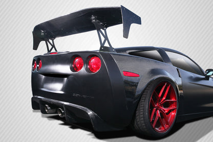 Universal 74" Carbon Creations DriTech VRX V2 Short Wing Spoiler Complete Kit - 9 Piece - 113275