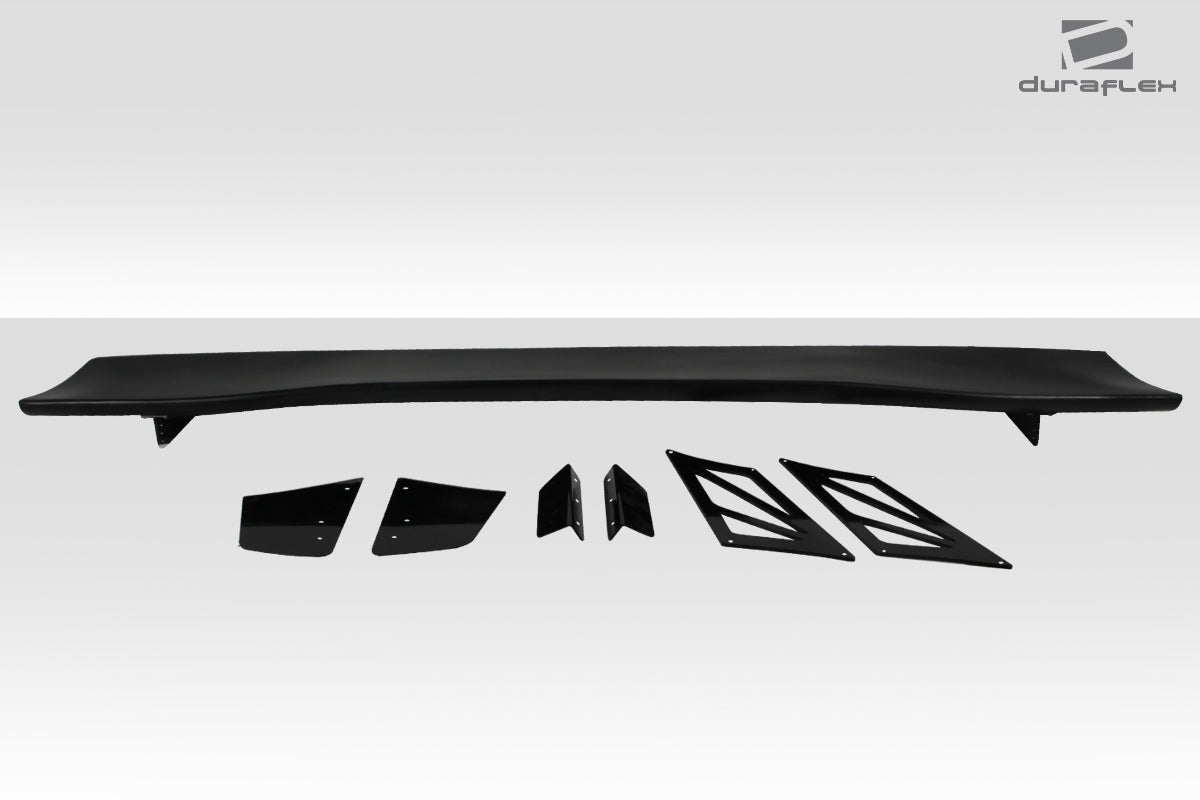 Universal 74" Extreme Dimensions Duraflex VRX V1 Tall Wing Spoiler Complete Kit - 9 Piece - 113276