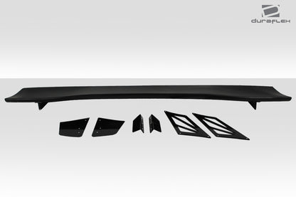 Universal 74" Extreme Dimensions Duraflex VRX V1 Tall Wing Spoiler Complete Kit - 9 Piece - 113276