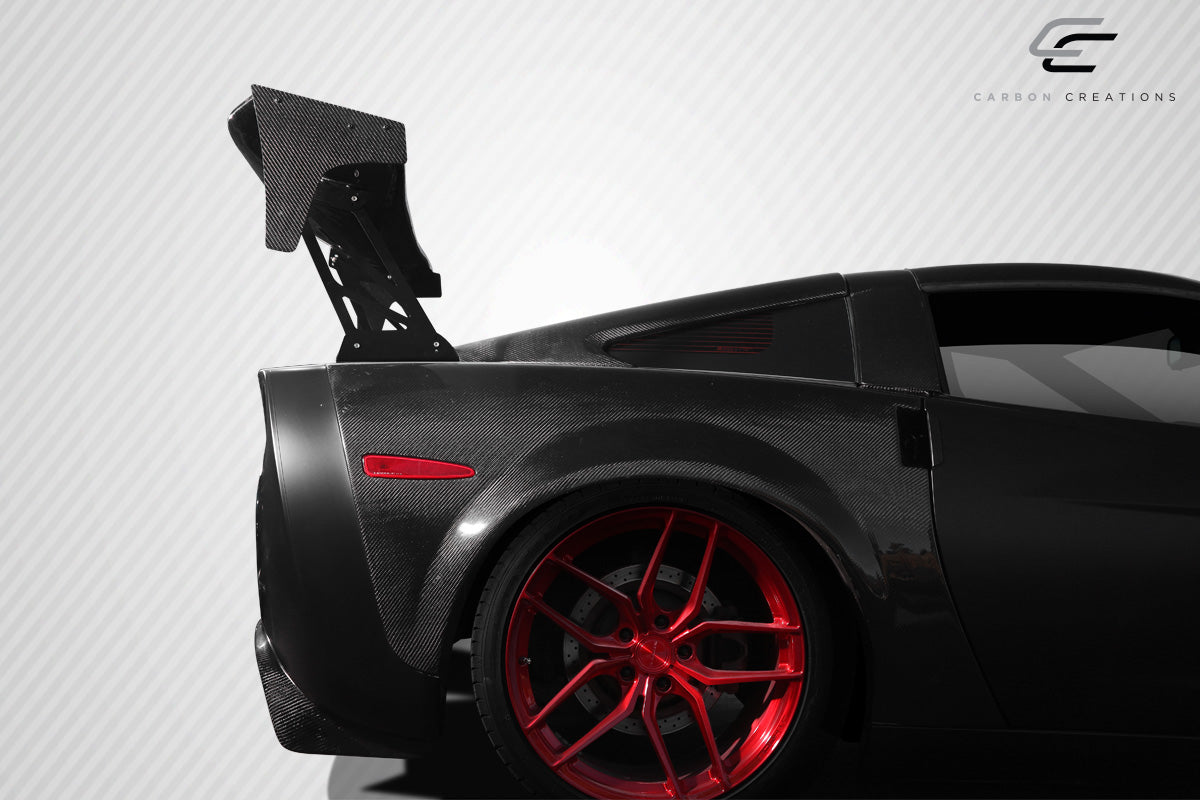 Universal 74" Carbon Creations DriTech VRX V2 Tall Wing Spoiler Complete Kit - 9 Piece - 113279