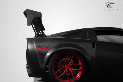 Universal 74" Carbon Creations DriTech VRX V2 Tall Wing Spoiler Complete Kit - 9 Piece - 113279