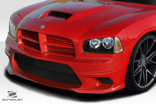 Extreme Dimensions Duraflex Hellcat Look Front Bumper Cover Compatible With 2006-2010 Dodge Charger - 1 Piece - 113290