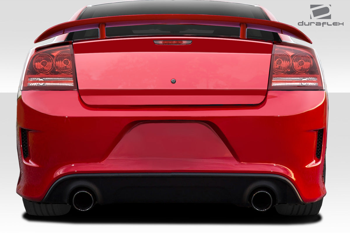 Extreme Dimensions Duraflex Hellcat Look Rear Bumper Cover Compatible With 2006-2010 Dodge Charger - 1 Piece - 113292