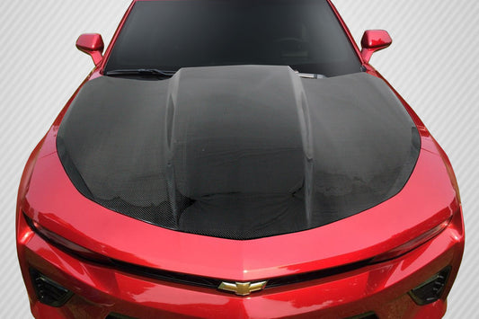 Carbon Creations Cowl Hood Compatible With 2016-2023 Chevrolet Camaro - 1 Piece - 113296