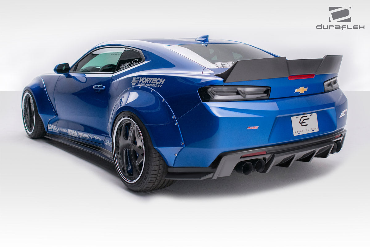 Extreme Dimensions Duraflex Grid Body Kit Compatible With 2016-2018 Chevrolet Camaro - 8 Piece - 113302