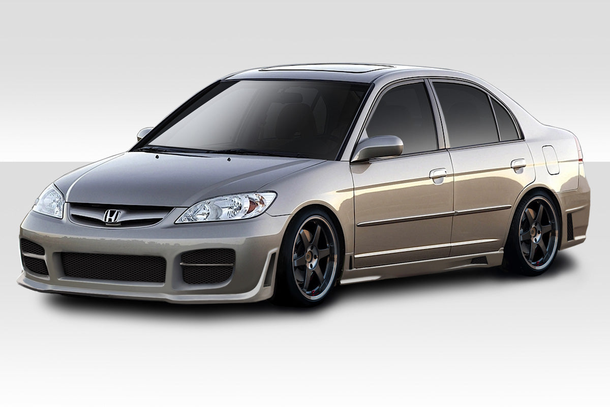 Extreme Dimensions Duraflex R34 Body Kit Compatible With 2004-2005 Honda Civic 4DR - 4 Piece - 110337