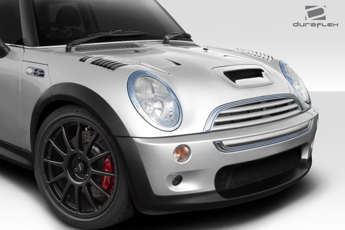 Extreme Dimensions Duraflex Racer Hood Compatible With 2002-06 MINI Cooper 05-2008 Convertible R52 - 1 Piece - 113313