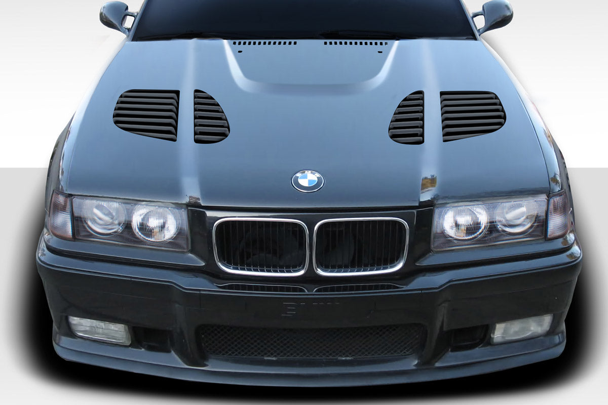 Extreme Dimensions Duraflex GTR Hood Compatible With 1992-1998 BMW 3 Series M3 E36 2DR - 1 Piece - 113316