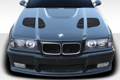 Extreme Dimensions Duraflex GTR Hood Compatible With 1992-1998 BMW 3 Series M3 E36 2DR - 1 Piece - 113316