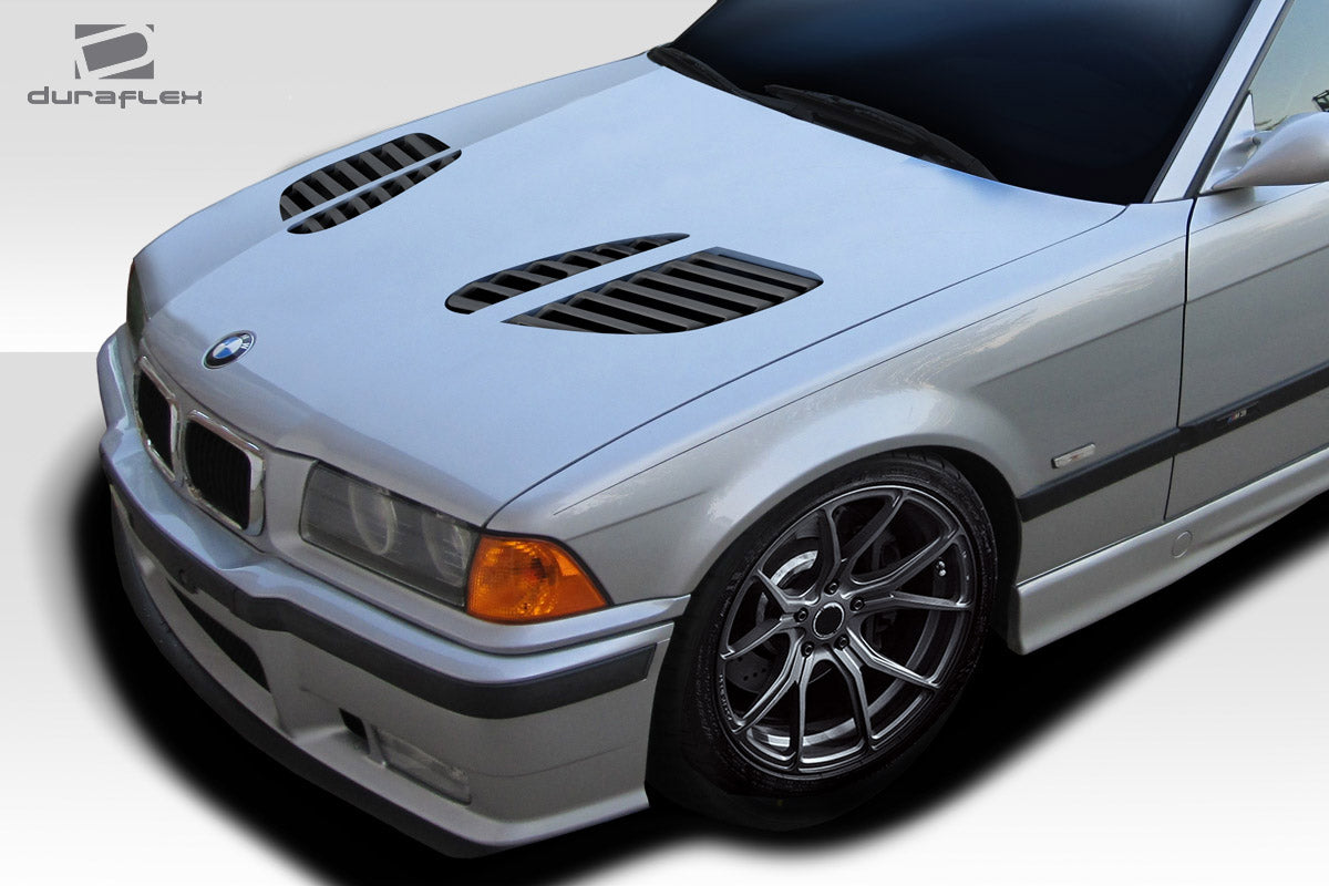 Extreme Dimensions Duraflex GTR Hood Compatible With 1992-1998 BMW 3 Series M3 E36 2DR - 1 Piece - 113316