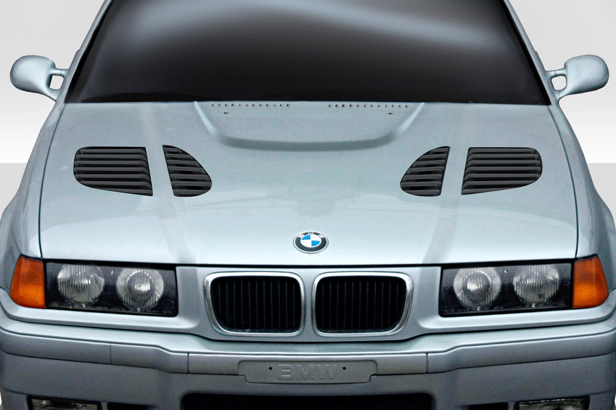 Extreme Dimensions Duraflex GTR Hood Compatible With 1992-1998 BMW 3 Series M3 E36 4DR - 1 Piece - 113317