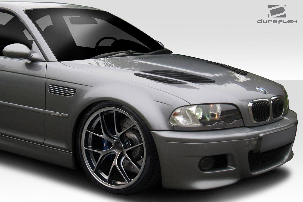 Extreme Dimensions Duraflex GTR Hood Compatible With 1999-2003 BMW 3 Series E46 - 1 Piece - 113318