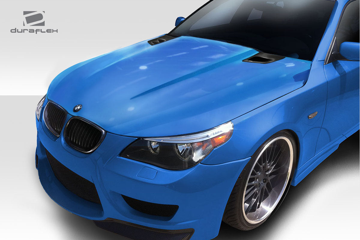 Extreme Dimensions Duraflex DTM Hood Compatible With 2004-2010 BMW 5 Series - 1 Piece - 113321