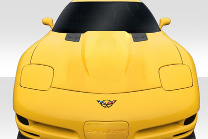 Extreme Dimensions Duraflex DTM Hood Compatible With 1997-2004 Chevrolet Corvette - 1 Piece - 113330