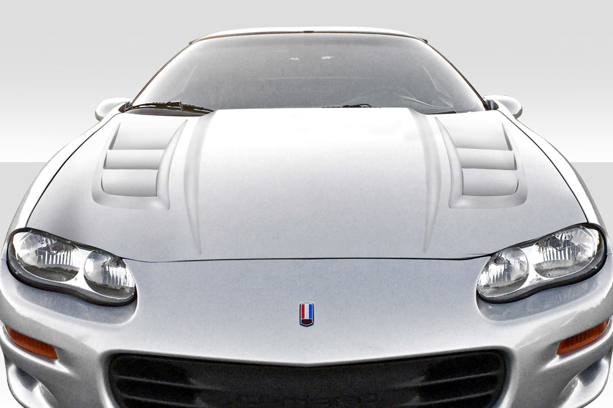 Extreme Dimensions Duraflex H Design Hood Compatible With 1998-2002 Chevrolet Camaro - 1 Piece - 113332