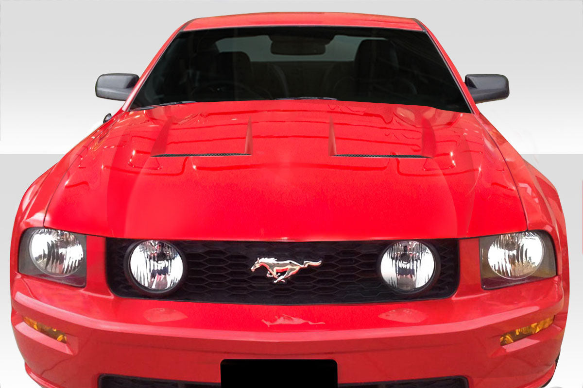 Extreme Dimensions Duraflex CVX Hood Compatible With 2005-2009 Ford Mustang - 1 Piece - 113340