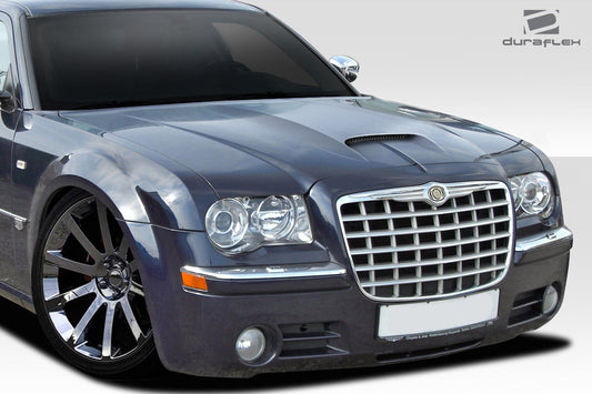 Extreme Dimensions Duraflex SRT Look Hood Compatible With 2005-2010 Chrysler 300C - 1 Piece - 113353