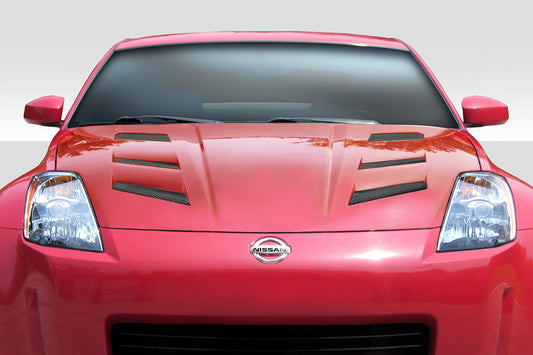 Extreme Dimensions Duraflex AM-S Hood Compatible With 2003-2006 Nissan 350Z - 1 Piece - 113354
