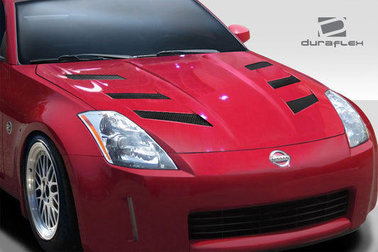Extreme Dimensions Duraflex AM-S Hood Compatible With 2003-2006 Nissan 350Z - 1 Piece - 113354