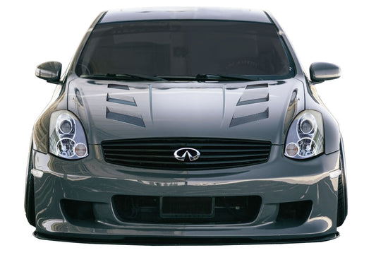 Extreme Dimensions Duraflex AM-S Hood Compatible With 2003-2007 Infiniti G Coupe - 1 Piece - 113359