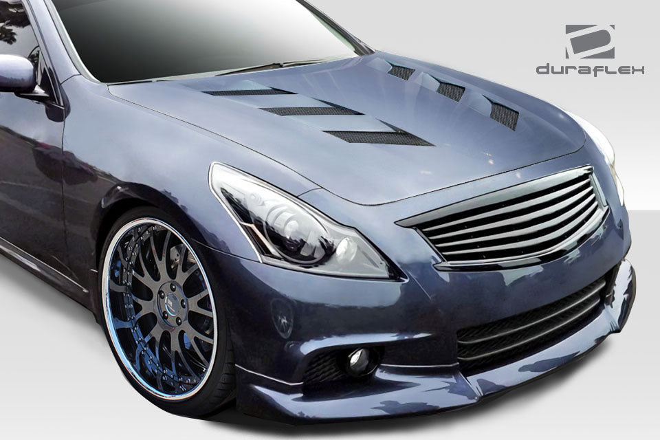 Extreme Dimensions Duraflex AM-S Hood Compatible With 2007-2013 Infiniti G Sedan - 1 Piece - 113360