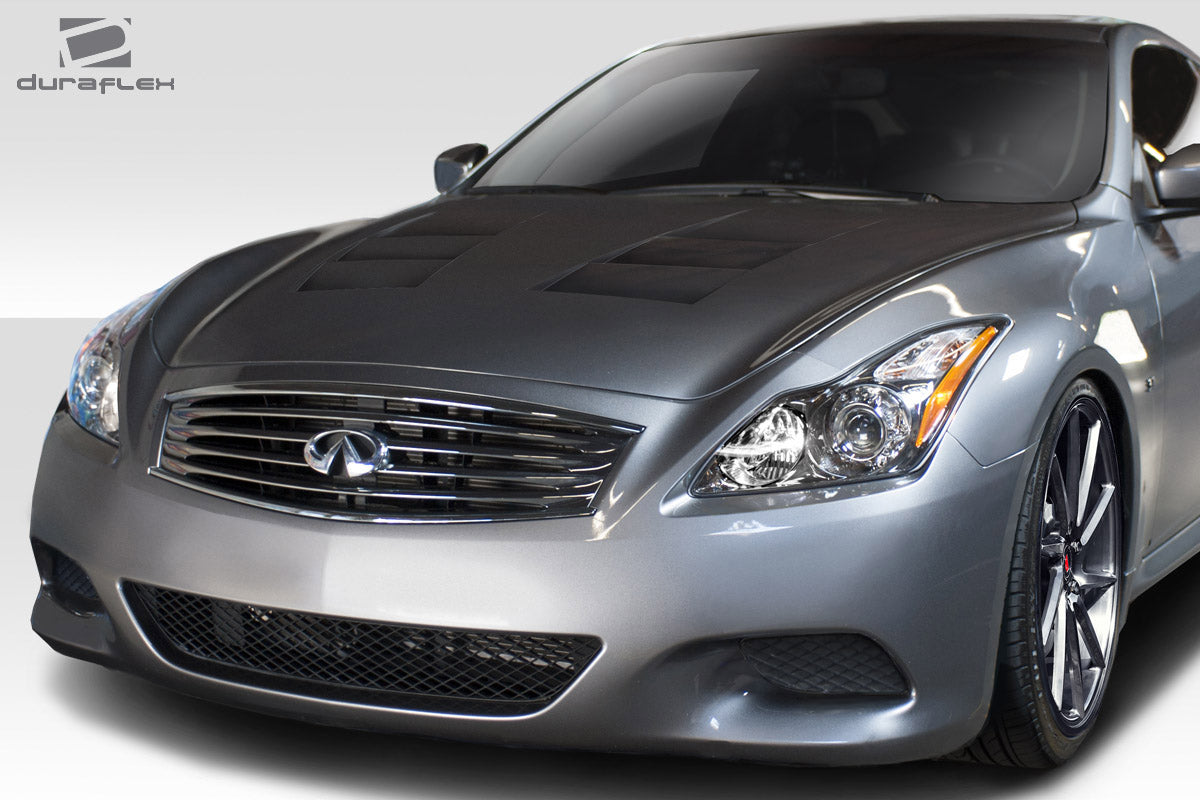 Extreme Dimensions Duraflex TS-1 Hood Compatible With 2007-2013 Infiniti G Sedan - 1 Piece - 113361