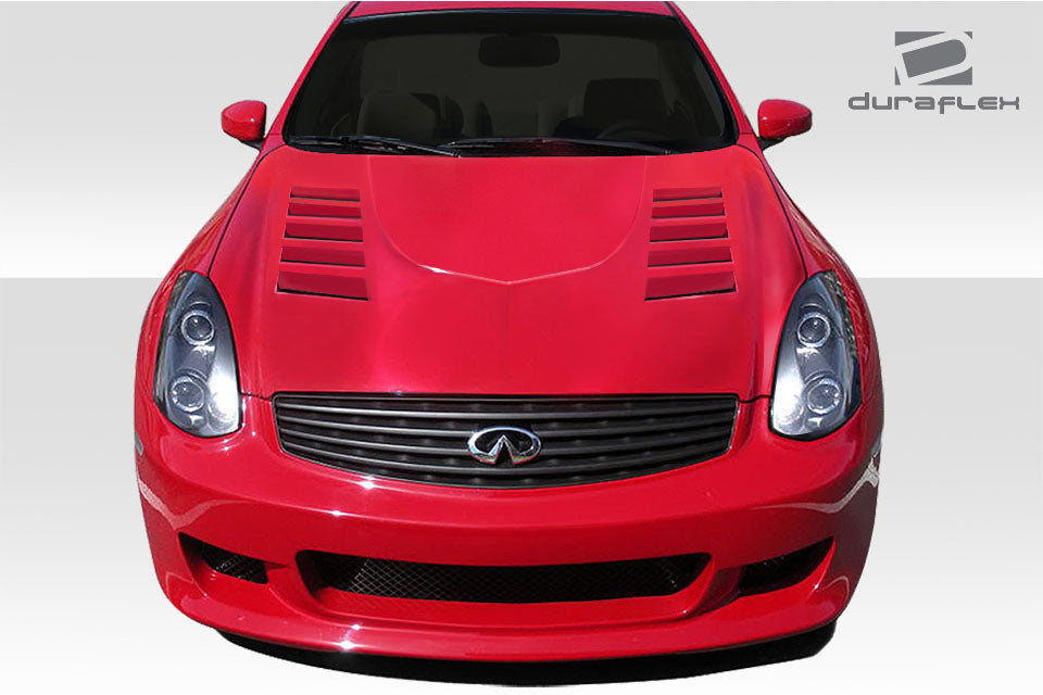 Extreme Dimensions Duraflex O Design Hood Compatible With 2003-2007 Infiniti G Coupe - 1 Piece - 113363