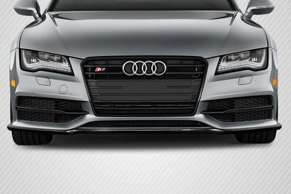 Carbon Creations S Line Front Lip Spoiler Compatible With 2012-2015 Audi A7 - 1 Piece - 113378