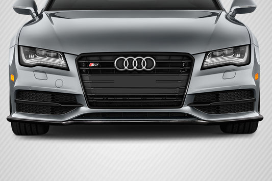 Carbon Creations S Line Front Lip Spoiler Compatible With 2012-2015 Audi A7 - 1 Piece - 113378