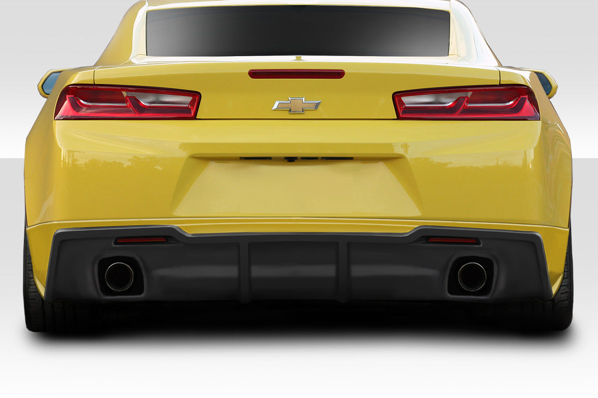 Extreme Dimensions Duraflex Racer Rear Lip Add On Spoiler Compatible With 2016-2018 Chevrolet Camaro - 1 Piece - 113401