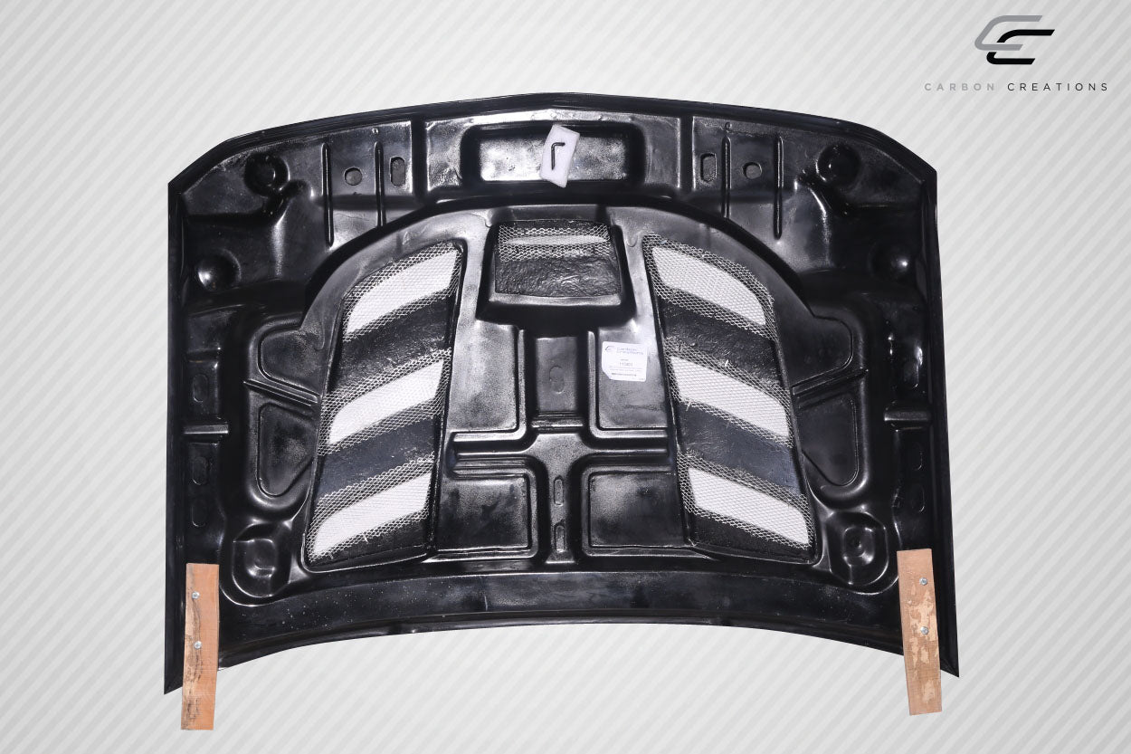 Carbon Creations Viper Look Hood Compatible With 2007-2013 Chevrolet Silverado - 1 Piece - 113403
