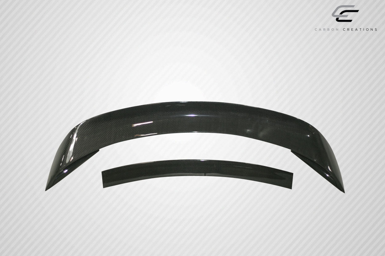 Carbon Creations GT350 Look Wing Spoiler Add On Compatible With 2015-2023 Ford Mustang Coupe - 1 Piece - 113405