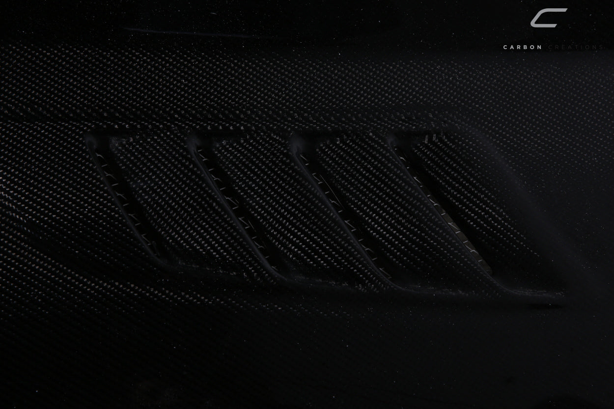 Carbon Creations CVX V2 Hood Compatible With 2015-2017 Ford Mustang - 1 Piece - 113413