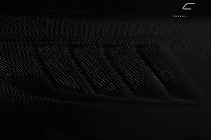 Carbon Creations CVX V2 Hood Compatible With 2015-2017 Ford Mustang - 1 Piece - 113413