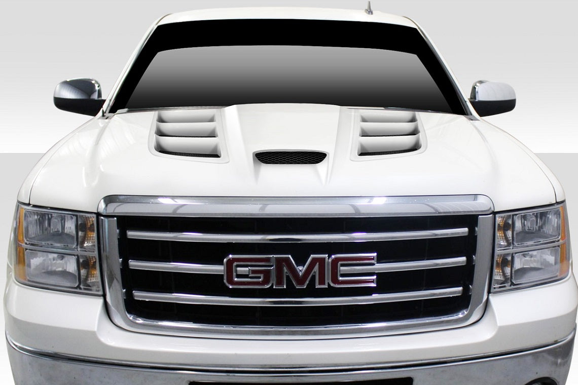 Extreme Dimensions Duraflex Viper Look Hood Compatible With 2007-2013 GMC Sierra - 1 Piece - 113414