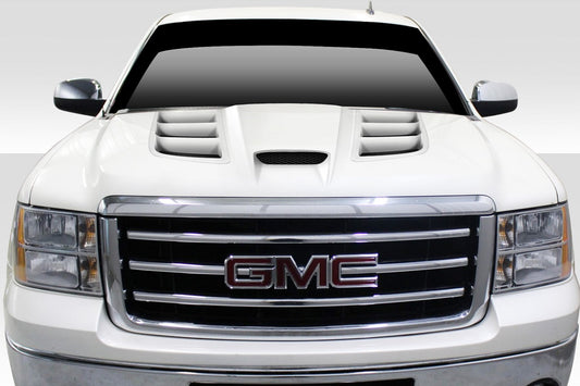 Extreme Dimensions Duraflex Viper Look Hood Compatible With 2007-2013 GMC Sierra - 1 Piece - 113414