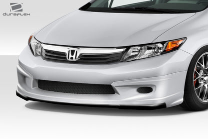 Extreme Dimensions Duraflex Type M Front Lip Spoiler Compatible With 2012-2012 Honda Civic - 1 Piece - 113418