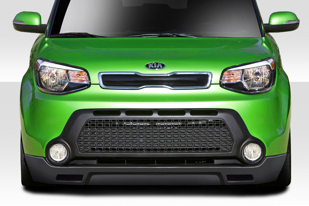 Extreme Dimensions Duraflex Racer Front Lip Spoiler Compatible With 2015-2016 Kia Soul - 1 Piece - 113431