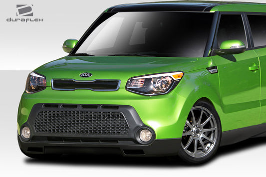 Extreme Dimensions Duraflex Racer Front Lip Spoiler Compatible With 2015-2016 Kia Soul - 1 Piece - 113431